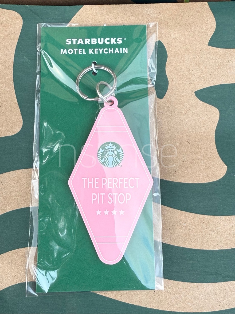 Starbucks Motel Keychain
